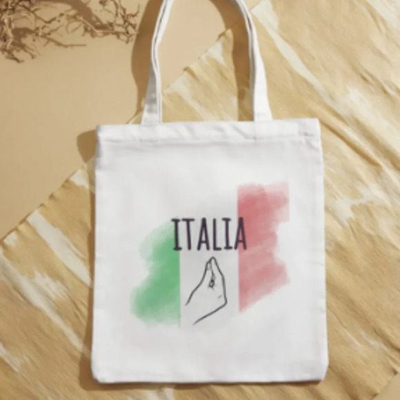 ๐ฎ๐น Italian Pride Set โ Canvas Tote Bag & 20oz Tumbler โ Italia ๐ฎ๐น - Picture 2 of 4